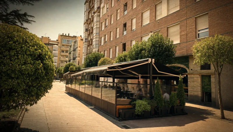 La terraza de Botánico